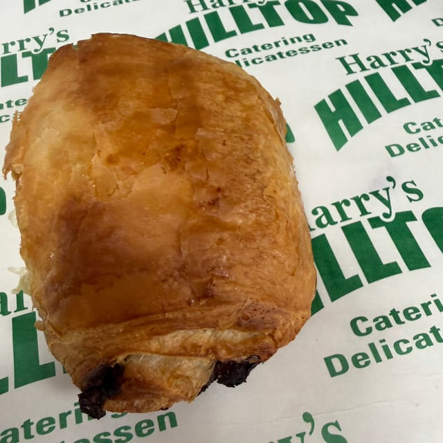 Homemade Chocolate Croissant.