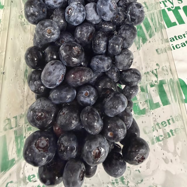 Fresh Blueberry Bowl.