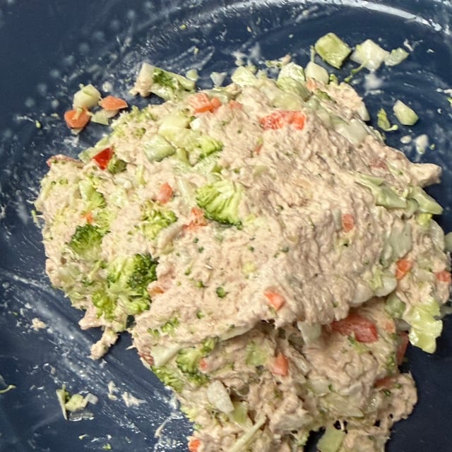 Vegetarian Tuna Salad Bowl.