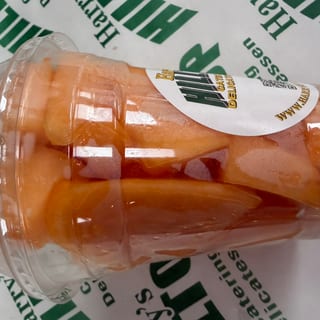 Sliced Cantaloupe cup