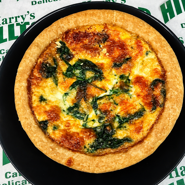 Handmade Quiche (Spinach).