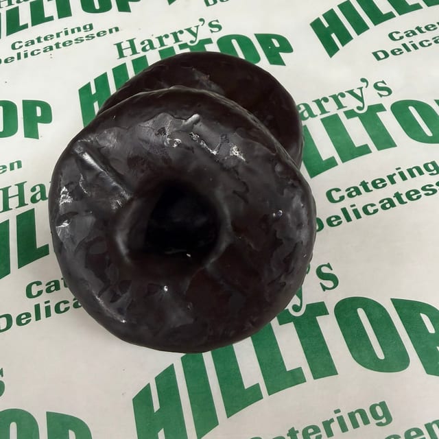 Chocolate Frost Donut.