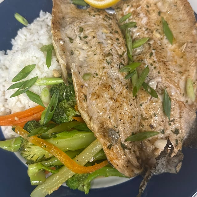 Greek Branzino.