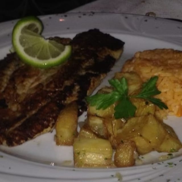Shrimp Fry Diablo.