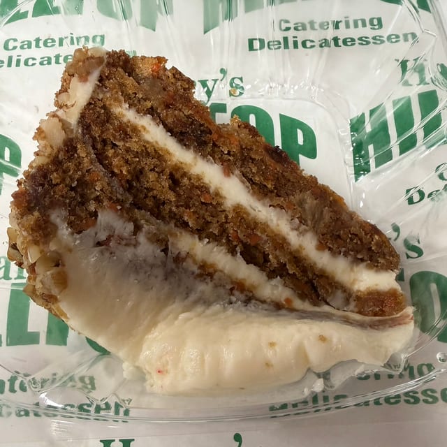 Carrot Cake with Icing.