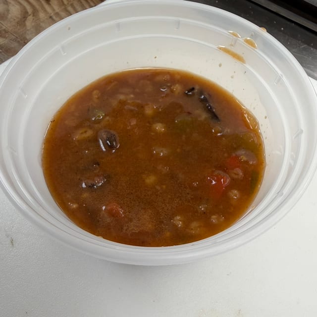 Beef Barley Soup.
