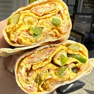 3 Breakfast Wrap Omelettes in a Wrap