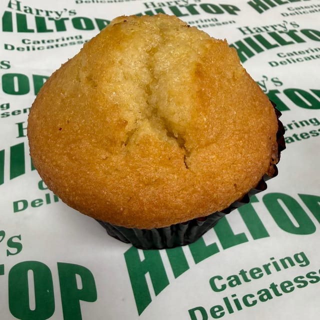Jumbo Homemade Muffin & Coffee.