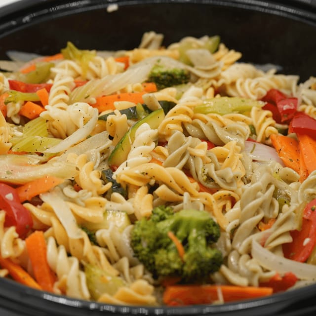 Tri- Color Pasta.