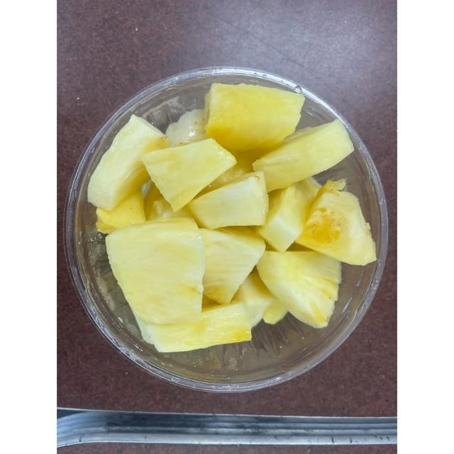 Fresh Pineapple Bowl.