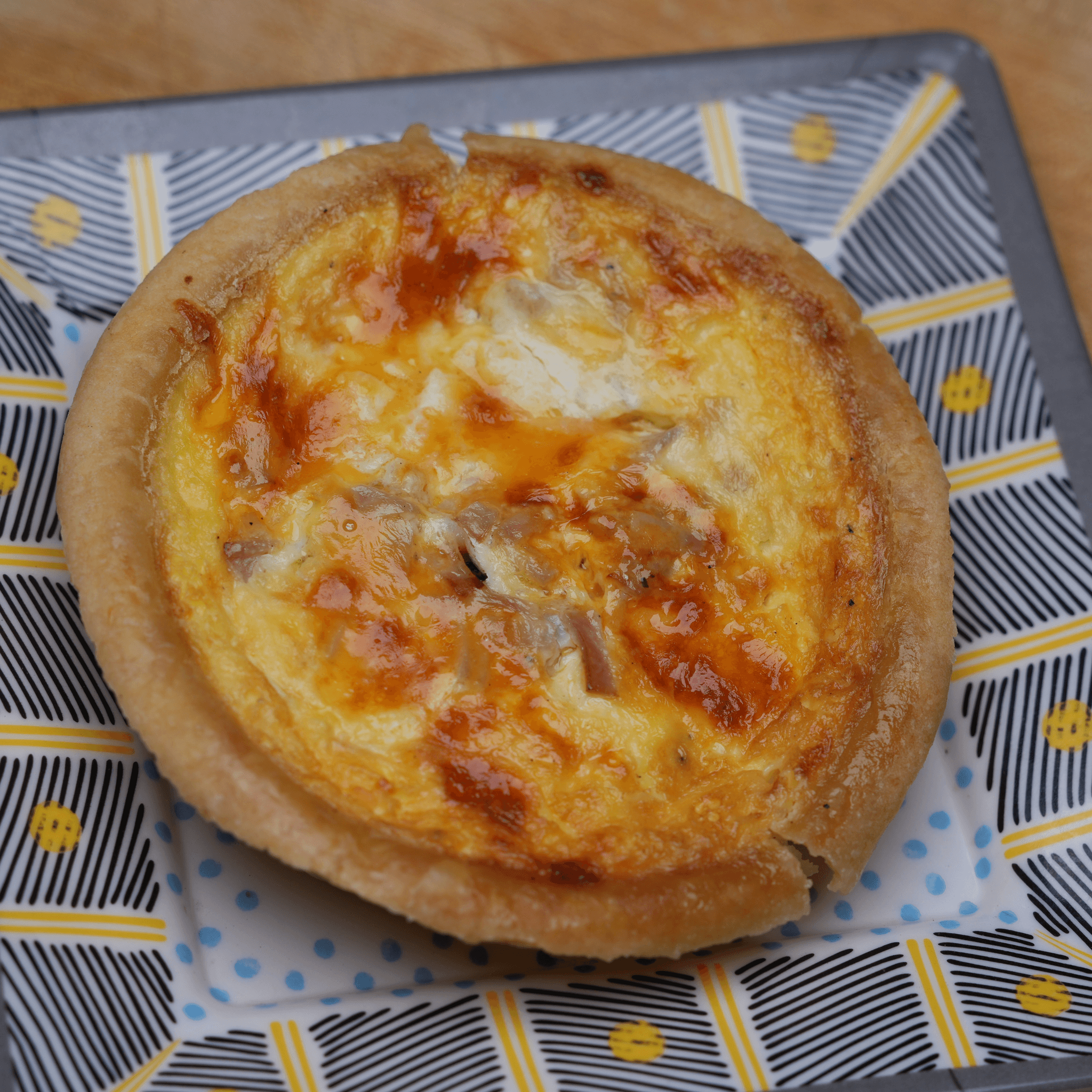 Handmade Quiche (Lorraine).