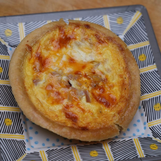 Handmade Quiche (Lorraine).