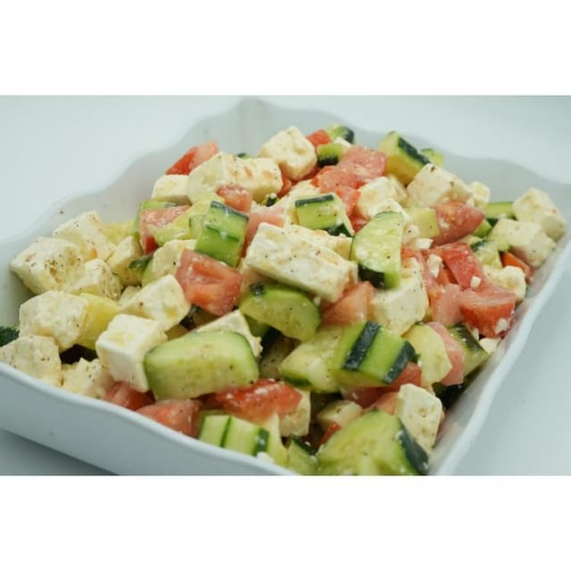 25S. Tomato Cucumber Salad.