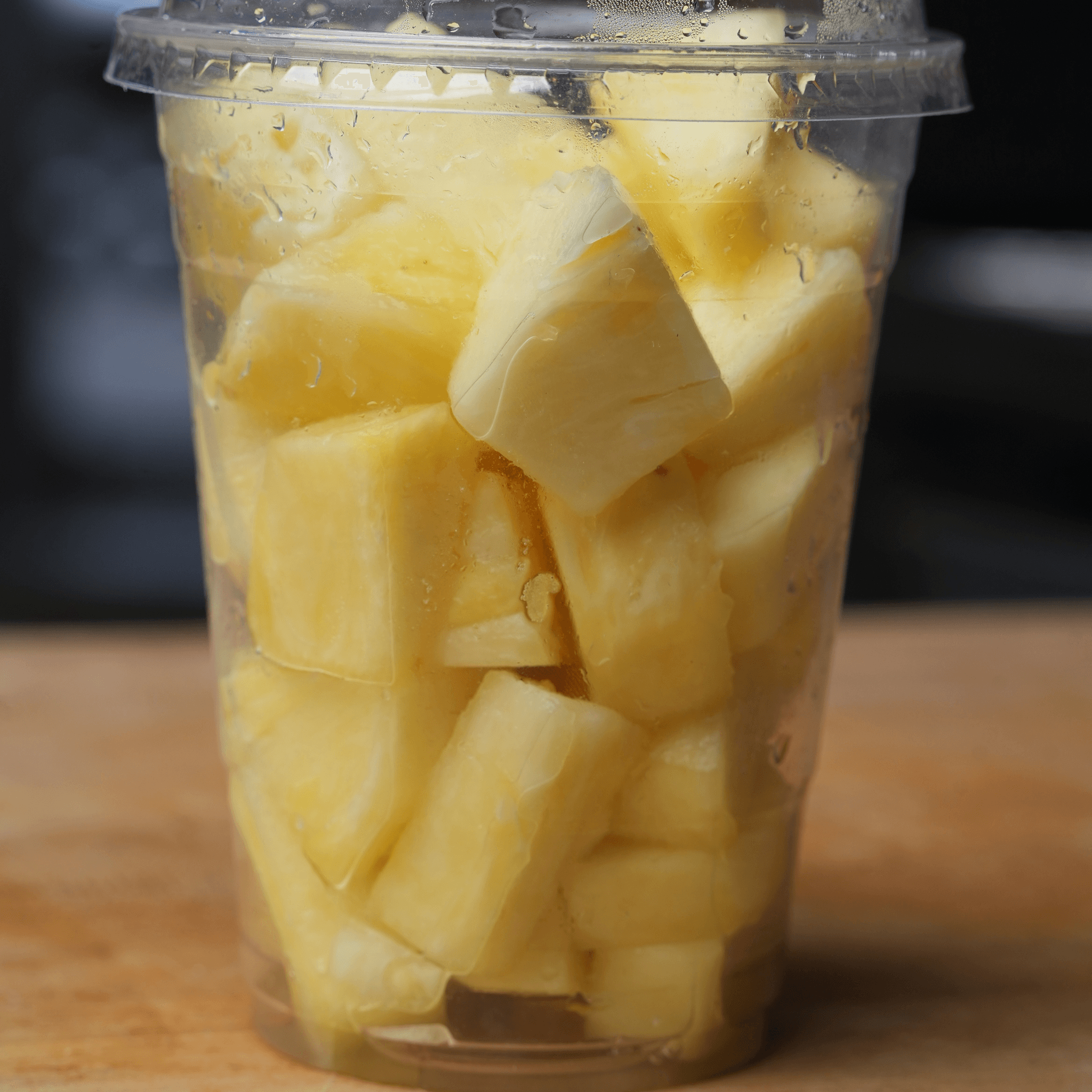 Fresh Pineapple Bowl.