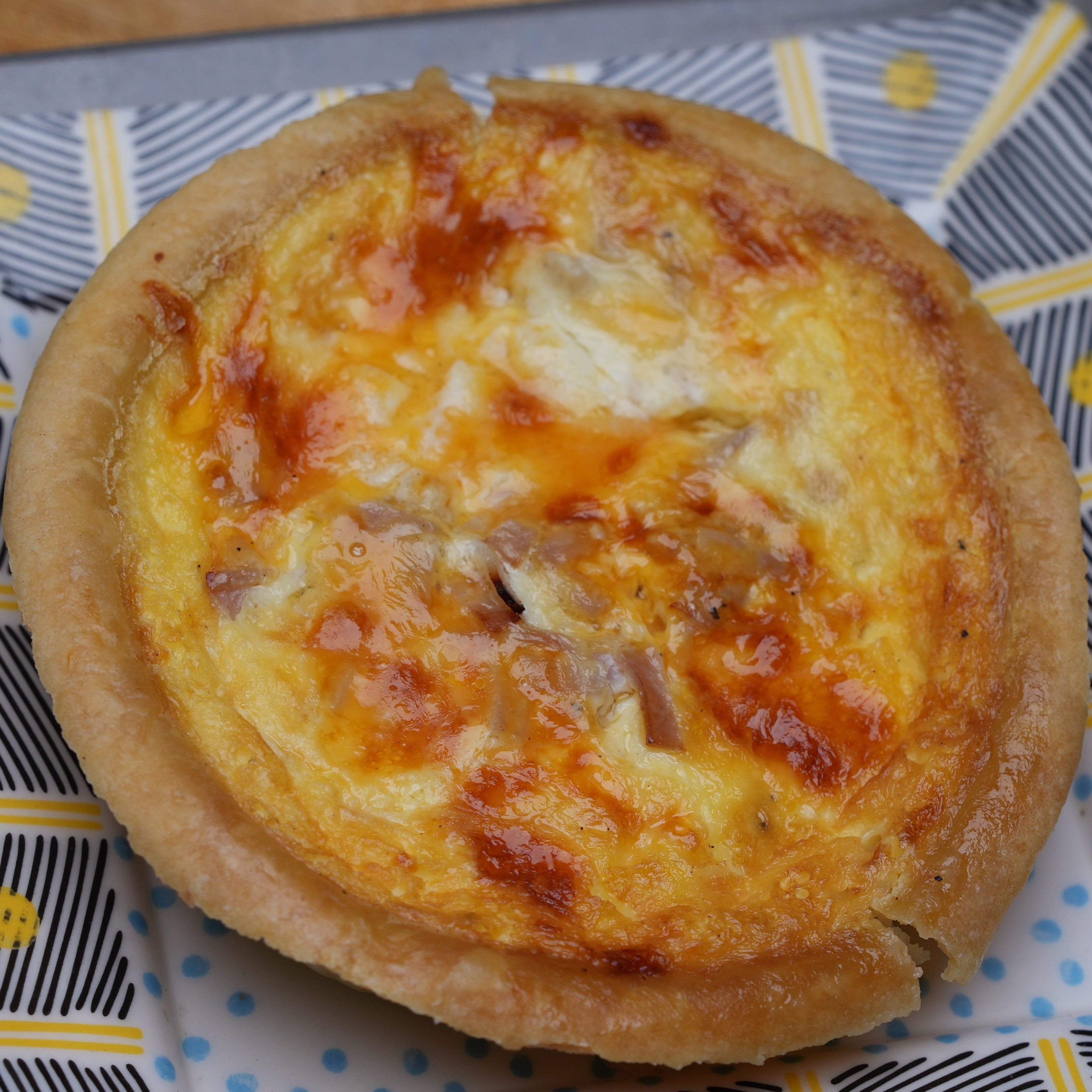 Quiche Lorraine.