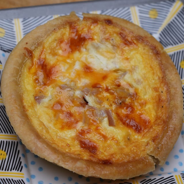 Quiche Lorraine.