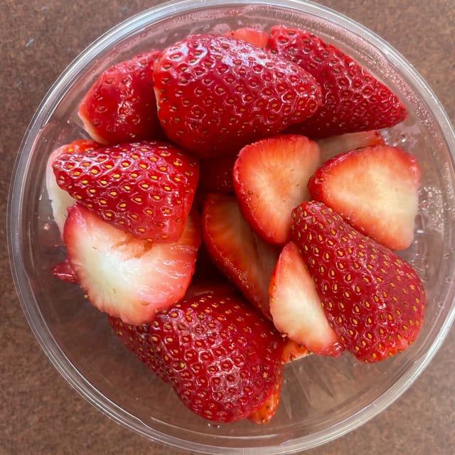 Fresh Strawberry Bowl.