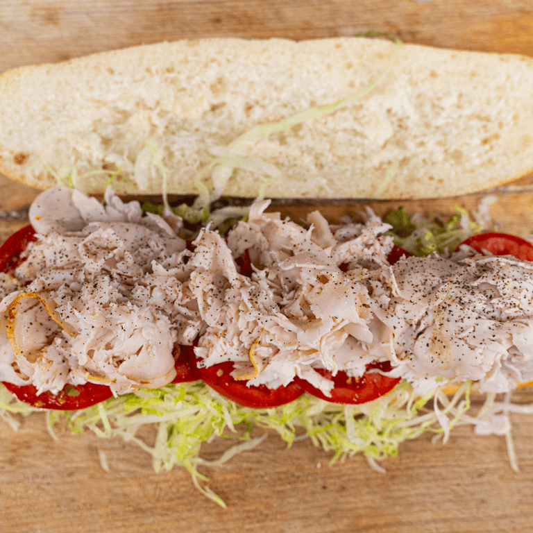 Delicious Turkey Club Sandwich