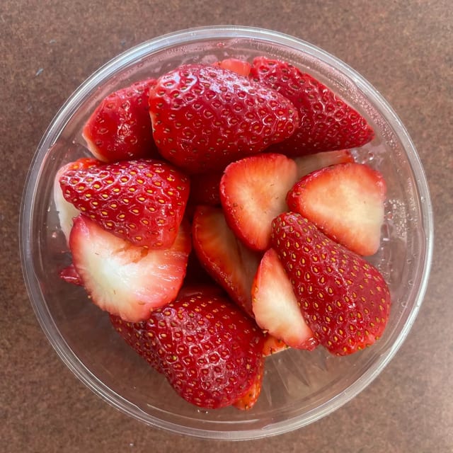 Fresh Strawberry Bowl.
