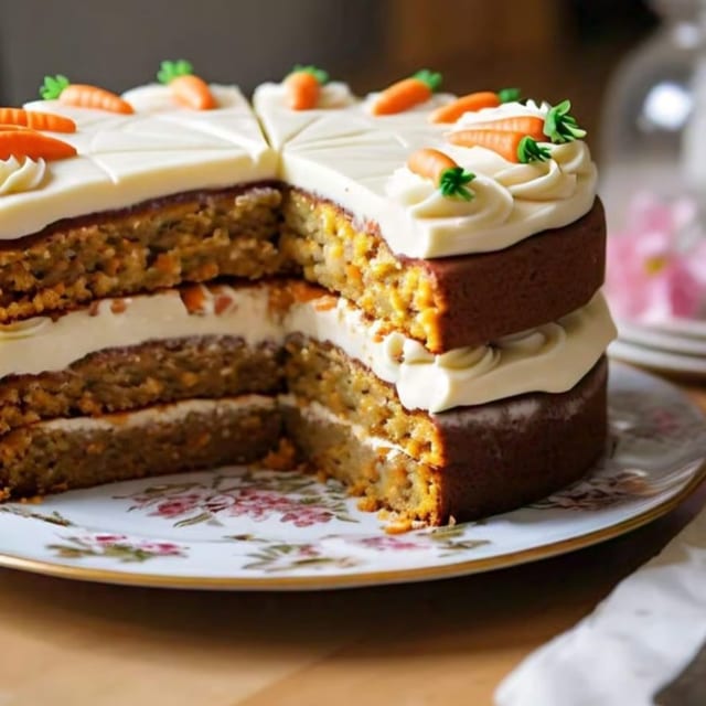 Carrot Cake with Icing.
