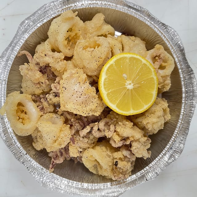 Fresh Fried Calamari.