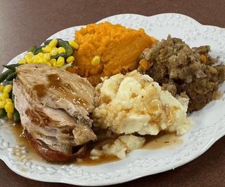 Fresh Carved Turkey