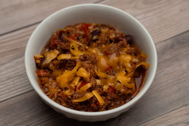 Homemade Chilli.