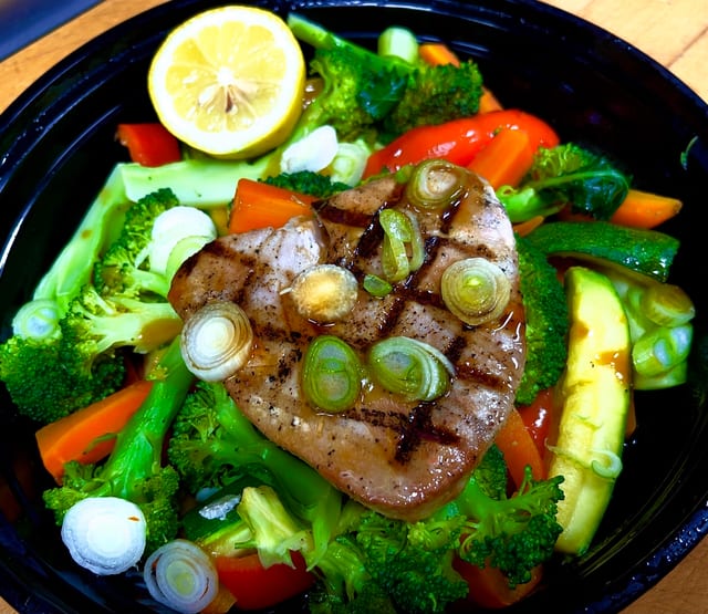 Tuna Steak.