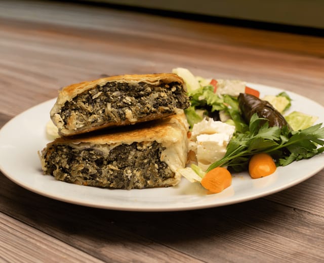 Spinach Pie (Spanakopita).
